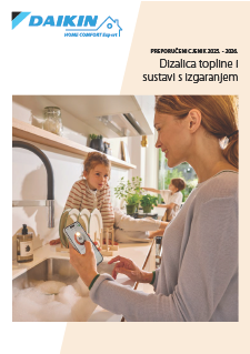 Daikin Dizalice topline i sustavi s izgaranjem - cjenik Daikin Dizalice topline i sustavi s izgaranjem - cjenik