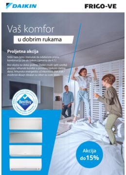 Daikin multi akcija proljeće / ljeto 2025. Daikin multi akcija proljeće / ljeto 2025.