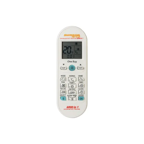 Daljinski upravljač univerzalni za klime SUPERIOR-AIRCO 6000I-0