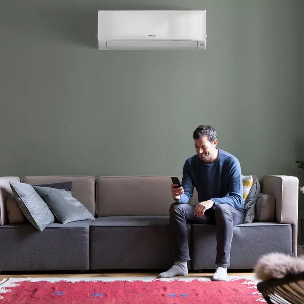 HITACHI airHome 400 klima uređaj 2.5kW RAC-DJ25WHAE_RAK-DJ25RHAE-1