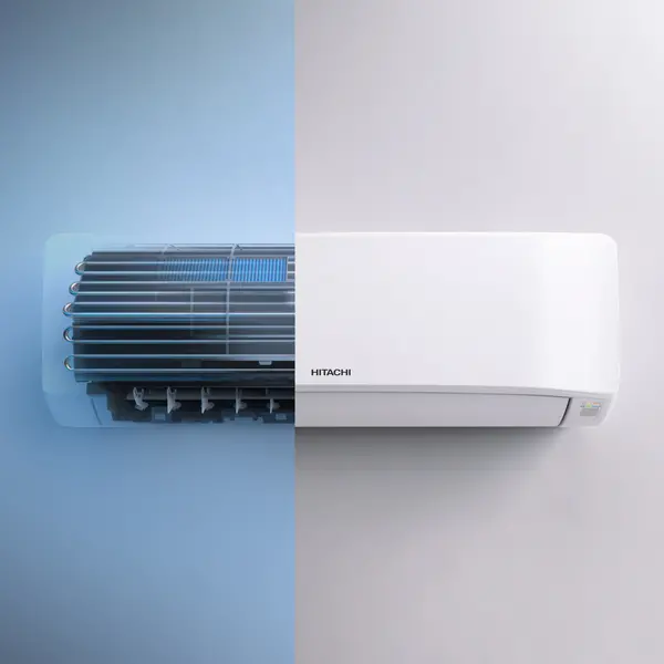 HITACHI airHome 400 klima-uređaj 5.0kW RAC-DJ50WHAE/RAK-DJ50RHAE-8