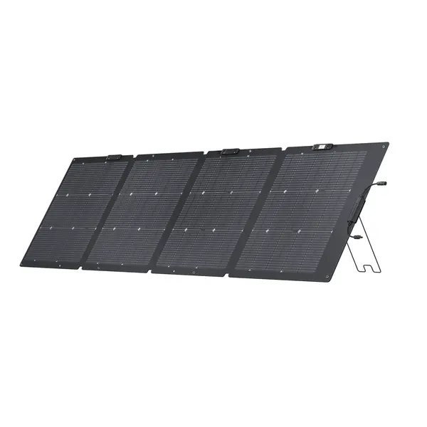 EcoFlow NextGen 220W Dvostrani Prijenosni Solarni Panel-0