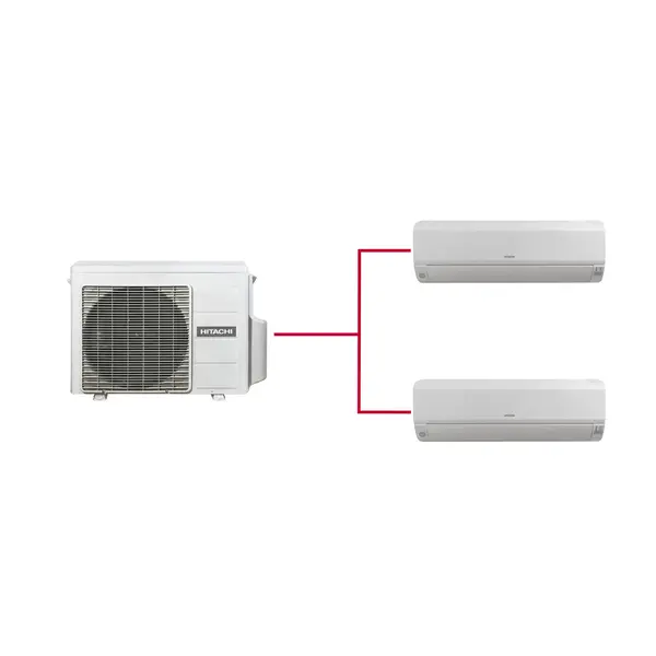 HITACHI Klima Multi RAM-53NYP3E + 2 unutarnje jedinice Mokai 3,5kW-0