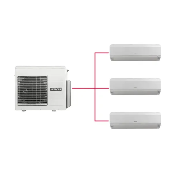 HITACHI Klima Multi RAM-70NYP4E + 3 unutarnje jedinice Mokai 3,5 kW-0