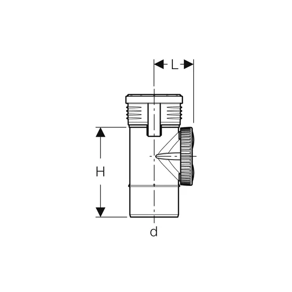 GEBERIT Silent-PP reviz. kom. 90° 110-2
