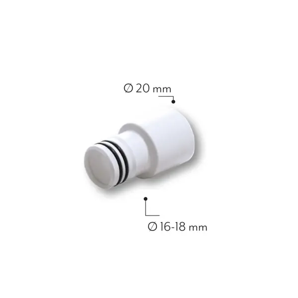 VECAMCO Prijelaz ravni sa fi 20mm na 16-18mm-0