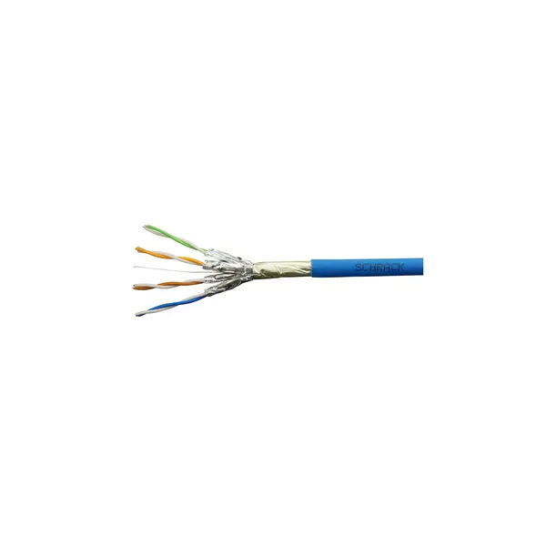 Schrack kabel F/FTP inst. kabel cat.6a,4x2xAWG23/1.500MHz,LS0H, Dca, plavi-0