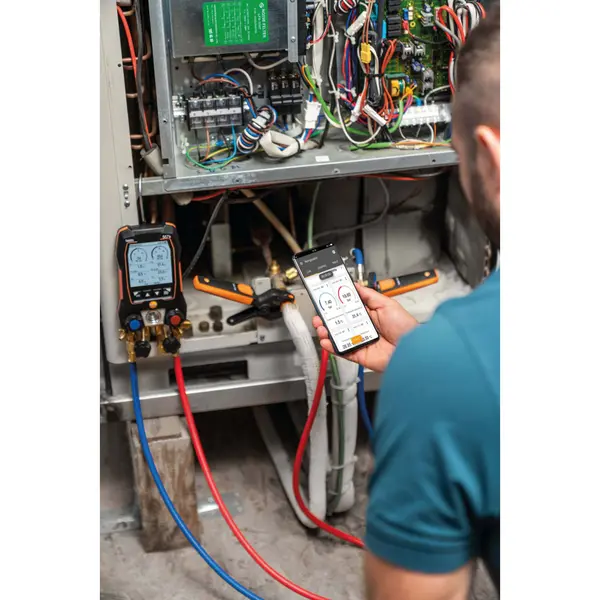 TESTO Manometar digitalni pametni set t557 bežična vakuumska sonda-2