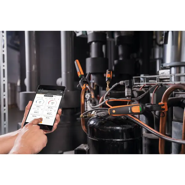 TESTO Mjerač visokog tlaka bluetooth i stezne temperaturne sonde-2
