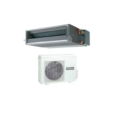 HITACHI Light Commercial klima-uređaj 7.0kW RAC-70NPD/RAD-70PPD kanalna jedinica-0