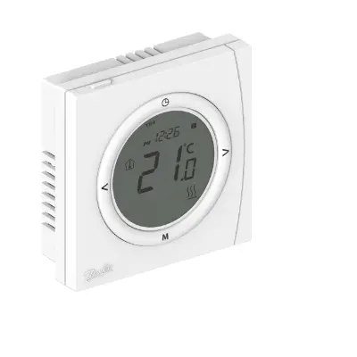 DANFOSS termostat TP5001B elektronski programabilni dnevni, baterija, kalendar,-0