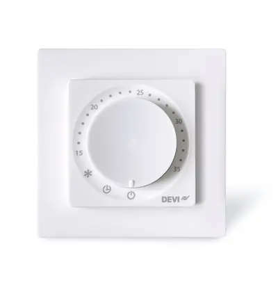 Termostat za električno podno grijanje - Danfoss Devireg Room Bijeli termostat za električno podno grijanje - Danfoss Devireg Room