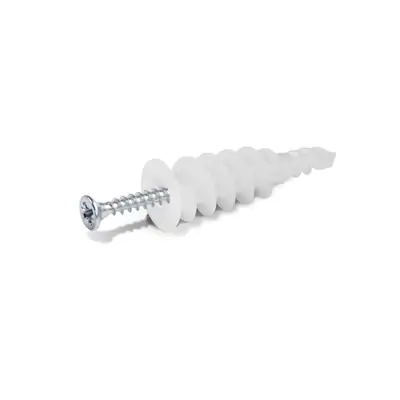 CROVERG Tipla puž nylon R-S3-DRA01L+/20 tipla fi14*22, vijak 4,0*40 čelik(20kom)