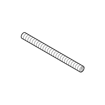 GEBERIT Navojna šipka M10, L=50cm-1