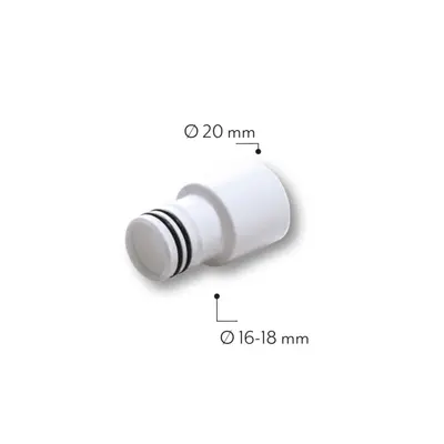 VECAMCO Prijelaz ravni sa fi 20mm na 16-18mm