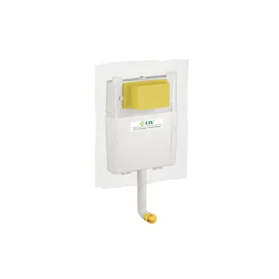 LIV Vodokotlić Ugradbeni WC 9052 za podnuWC školjku, Mediteran, D=8,9 cm-0
