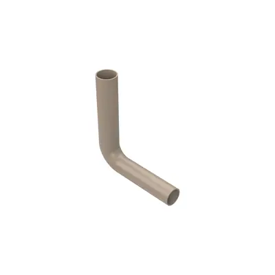 LIV Koljeno cijevi za ispiranje 230x210mm, beige NOVO-3