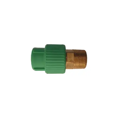 AQT Prijelaz PPR šesterok. s prihvatom za ključ 50x1.1/4"M Fusiotherm