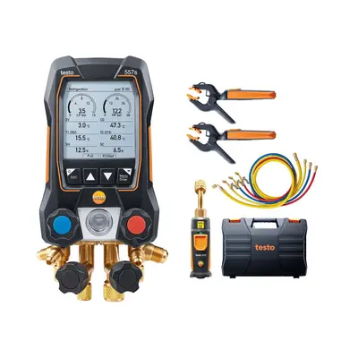 TESTO Manometar digitalni pametni set t557 bežična vakuumska sonda-4