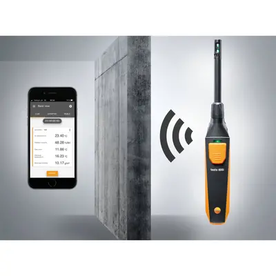 TESTO Termohigrometar uparljiv putem pametnog telefona 605i 2.Gen-6