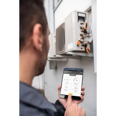 TESTO Mjerač visokog tlaka bluetooth i stezne temperaturne sonde-1